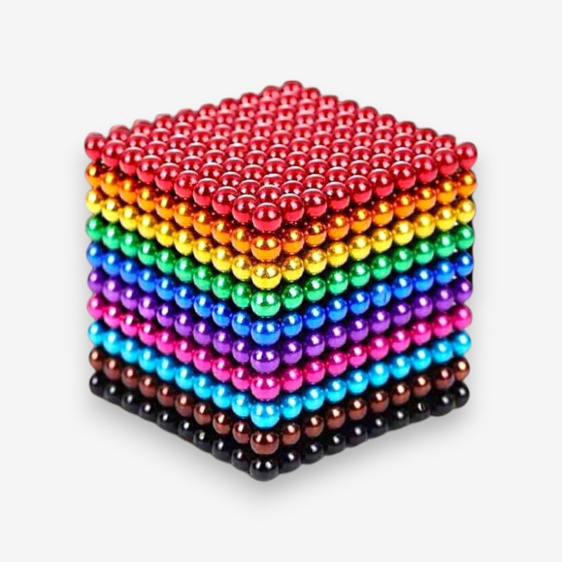 Boules Magnétiques Colorées Récréatives - LuxeStyle