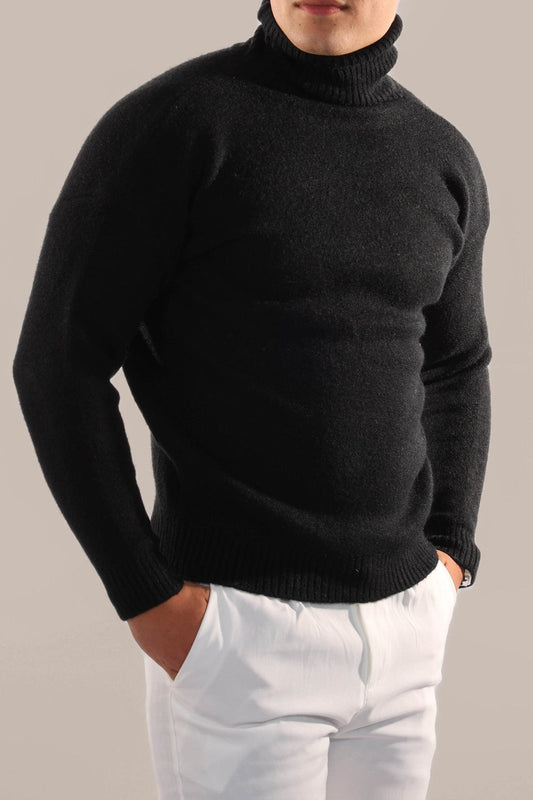 Pull Col Roulé Homme Élégant pour Superposer - LuxeStyle