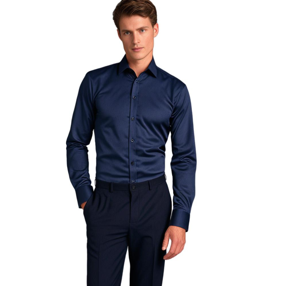 Chemise Homme Classique Rouge Bourgogne