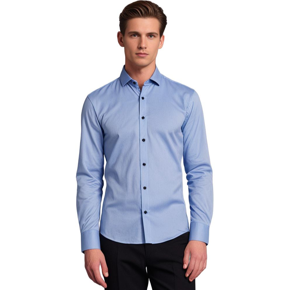 Chemise Homme Classique Rouge Bourgogne