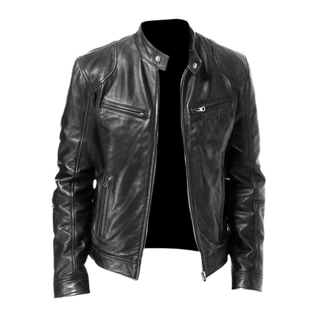 Veste Cuir Homme Chic et Robuste