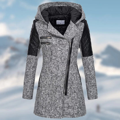 Manteau Femme Hiver Élégant – Parka Chaude Capuche pour Grand Froid