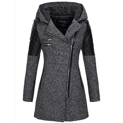 Manteau Femme Hiver Élégant – Parka Chaude Capuche pour Grand Froid - LuxeStyle