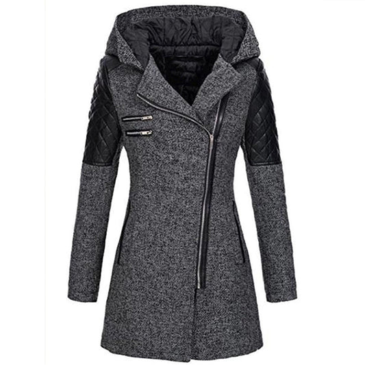 Manteau Femme Hiver Élégant – Parka Chaude Capuche pour Grand Froid - LuxeStyle