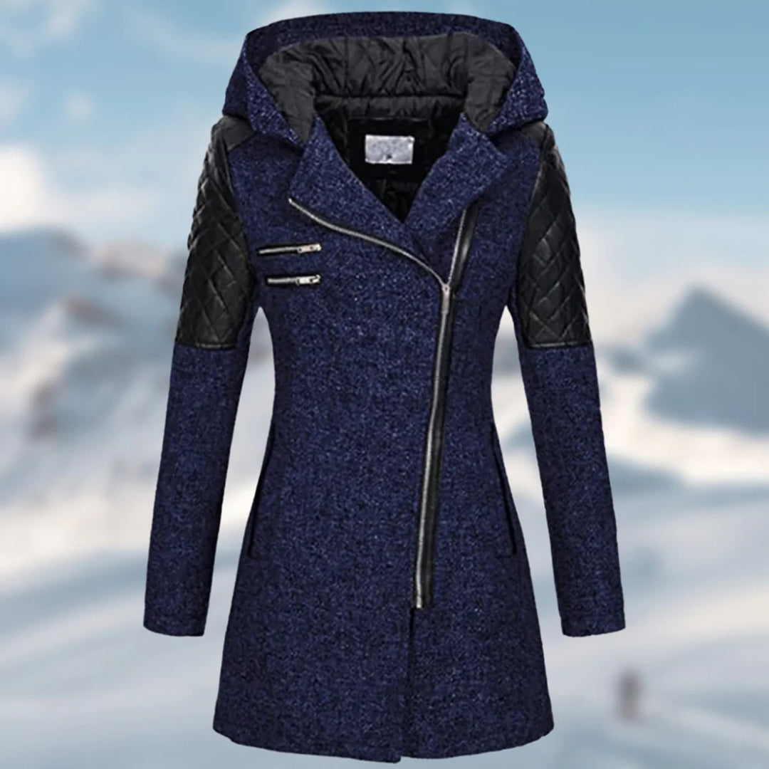 Manteau Femme Hiver Élégant – Parka Chaude Capuche pour Grand Froid