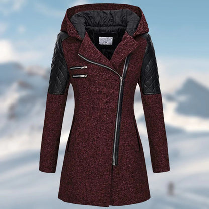 Manteau Femme Hiver Élégant – Parka Chaude Capuche pour Grand Froid