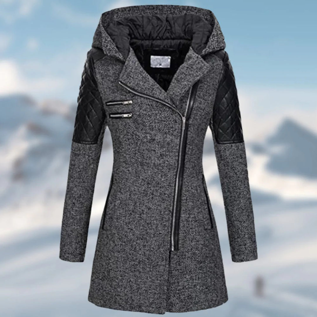 Manteau Femme Hiver Élégant – Parka Chaude Capuche pour Grand Froid