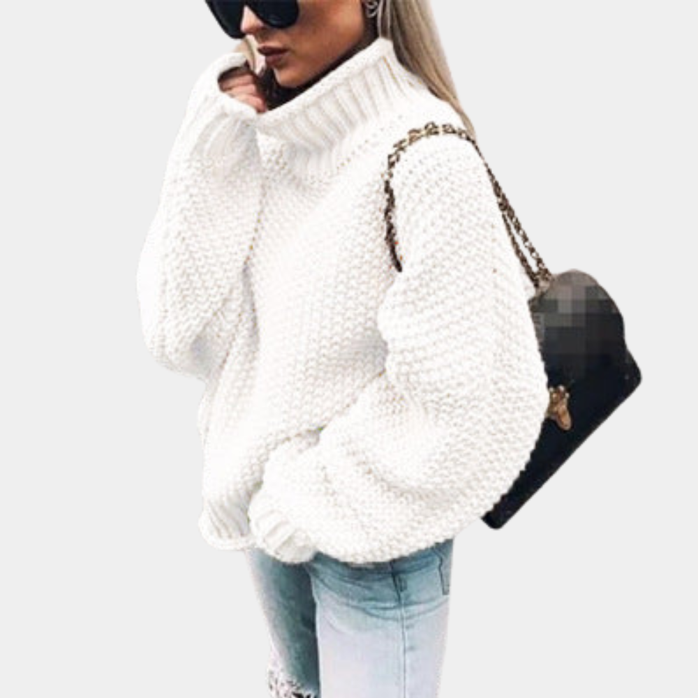 Pull Femme Élégant Hiver Chaleureux - LuxeStyle