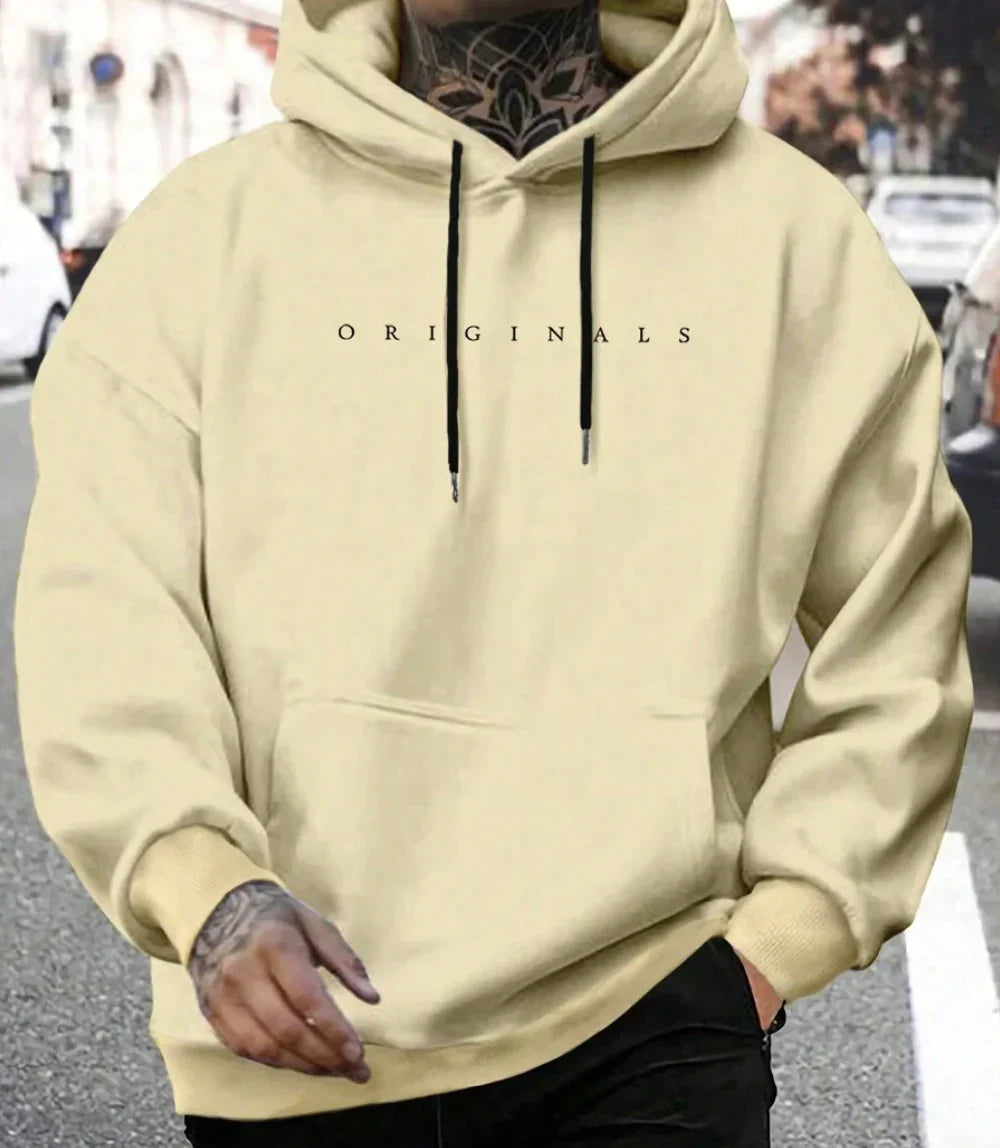 Sweat à Capuche Homme Grande Taille pour Détente - LuxeStyle