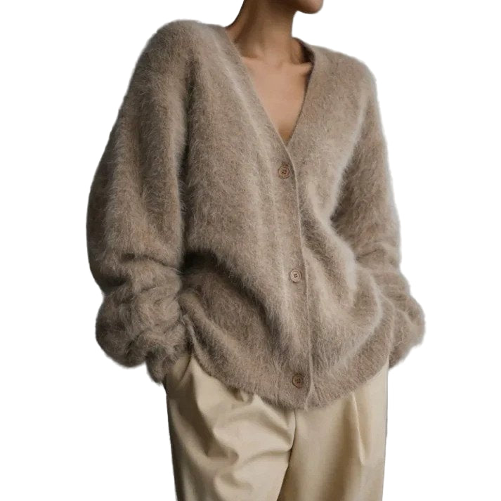Cardigan Féminin Long Élégant - luxestyle
