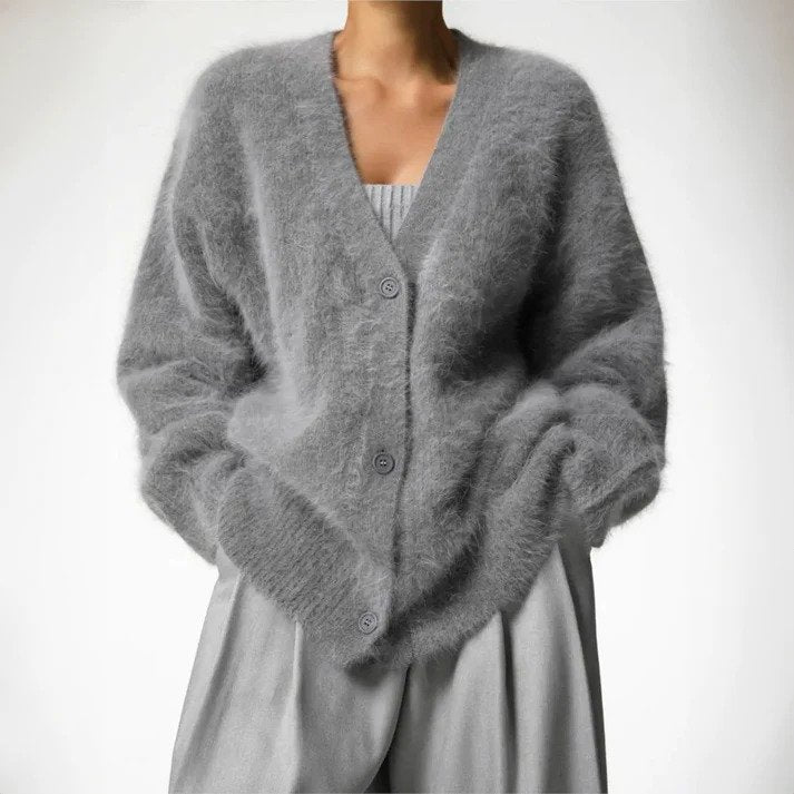 Cardigan Féminin Long Élégant