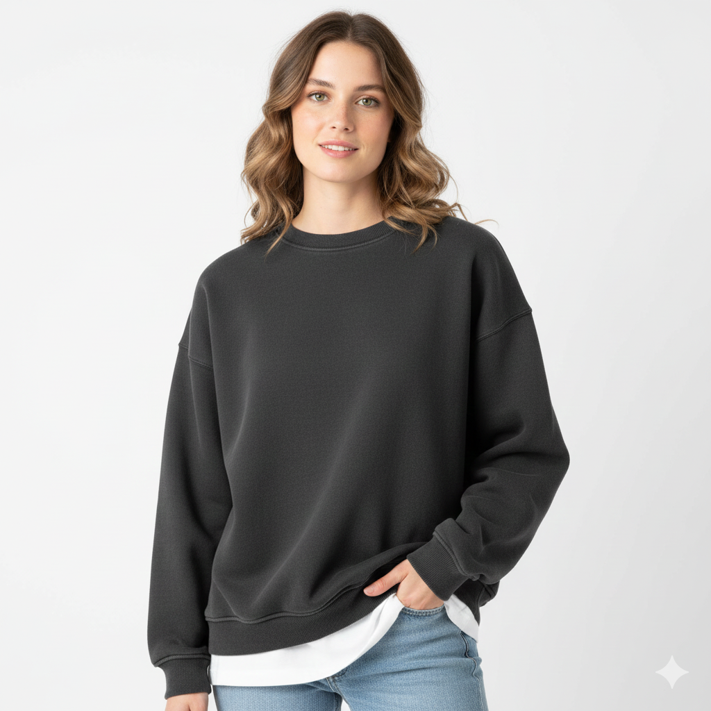 Pull Femme Décontracté Col Rond
