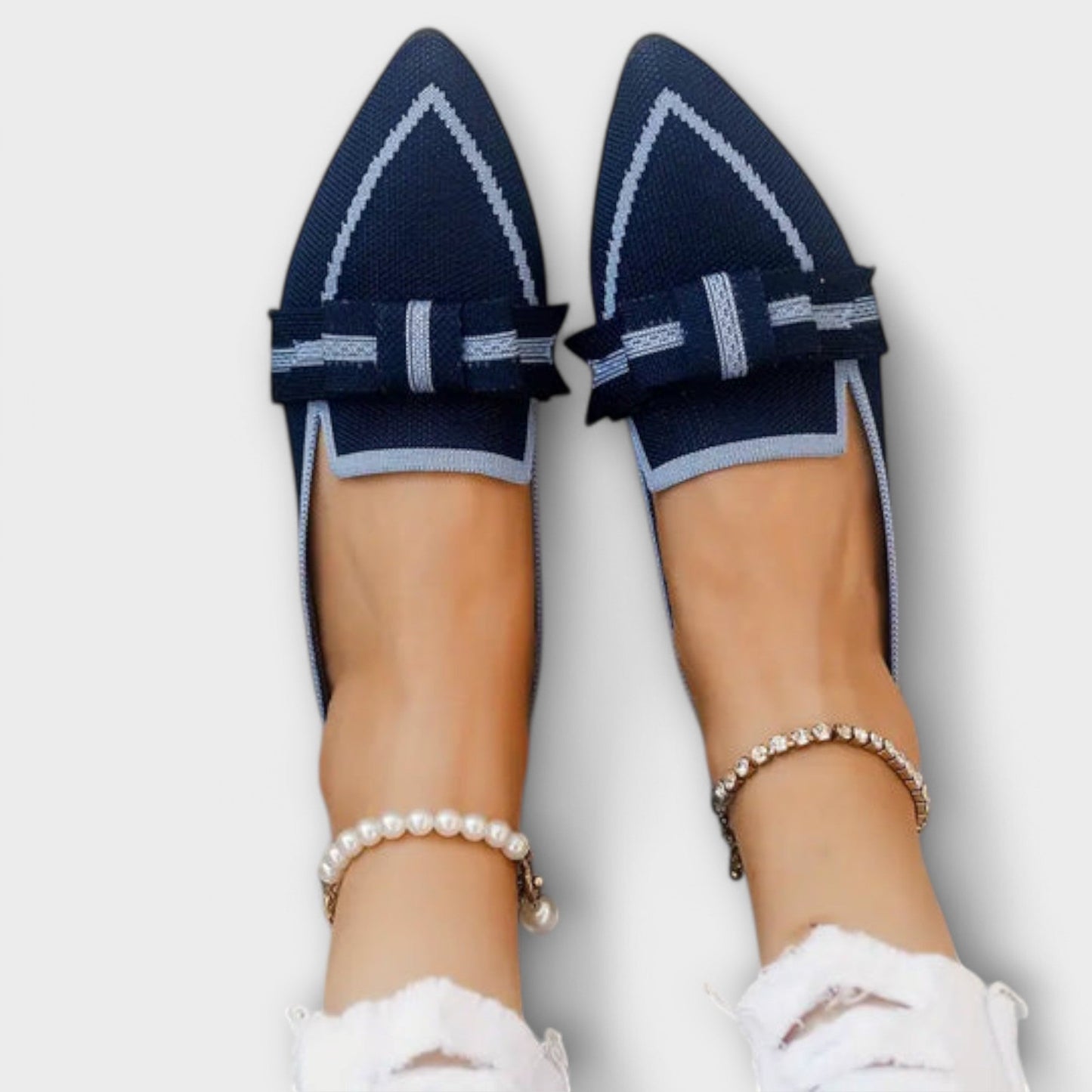 Chaussures Femmes Plates avec Décoration Élégante pour Tous les Jours