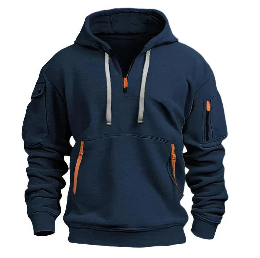 Sweat à Capuche Masqué Homme - Pratique pour Tous les Jours - LuxeStyle