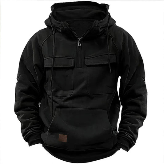 Sweat à capuche chaud et décontracté pour homme - LuxeStyle