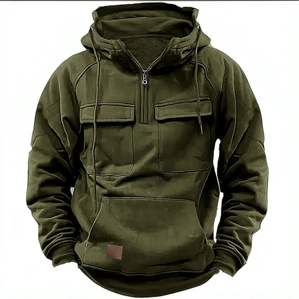 Sweat à capuche chaud et décontracté pour homme