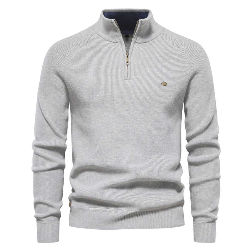Pull Zippé Casual pour Homme