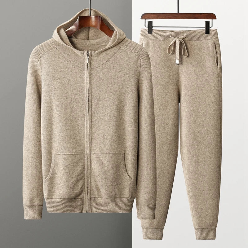Tenue Sport Décontractée Mixte avec Sweat Zippé et Pantalon Jogging - LuxeStyle