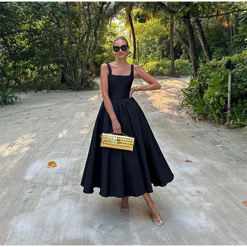 Robe Été Courte sans Manches pour Femme - LuxeStyle