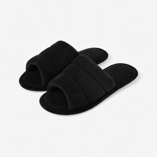 Chaussons Pelucheux Confort Antidérapants - LuxeStyle