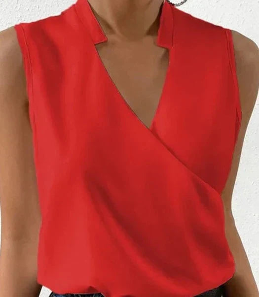 Top femme décolleté été