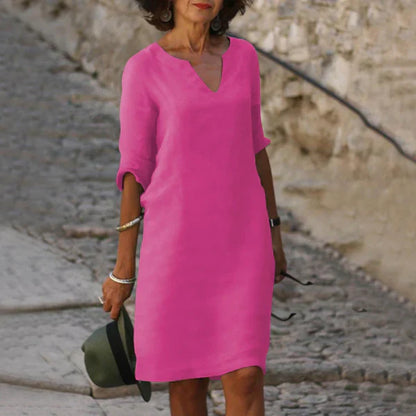 Wendy™ – Robe Longue Femme Élégante et Confortable pour le Printemps