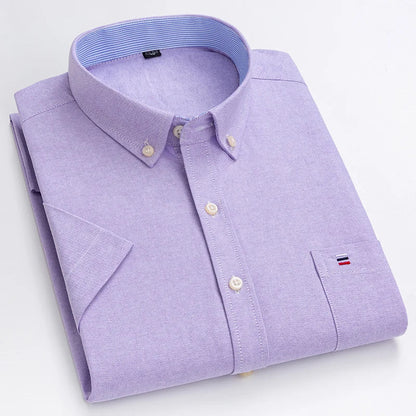 Chemise Homme Manches Courtes Décontractée