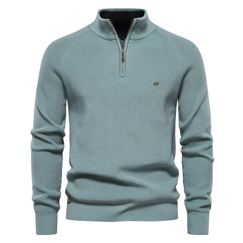 Pull Zippé Casual pour Homme