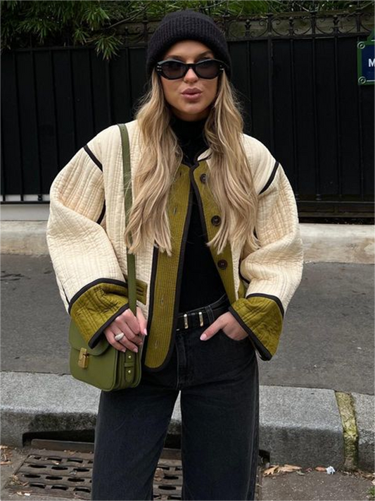 Veste Féminine Élégante et Chaude pour Automne - LuxeStyle