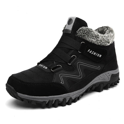 Bottines Confortables Hiver avec Doublure Chaude