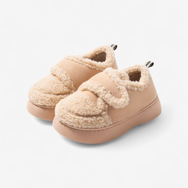 Bottines Hivernales Chaussures Fourrées et Semelle Grip