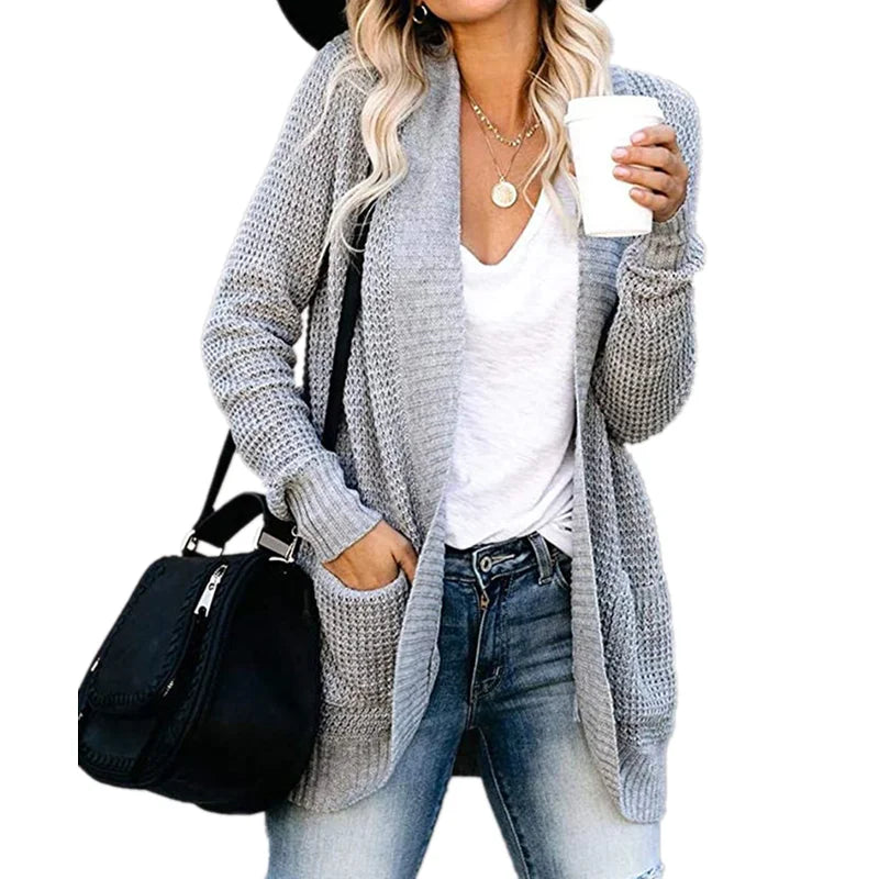 Cardigan Femme Douillet et Chic pour Tous les Jours - LuxeStyle