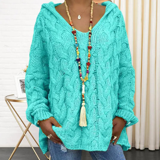 Pull Femme Tricoté Élégant Oversized - LuxeStyle