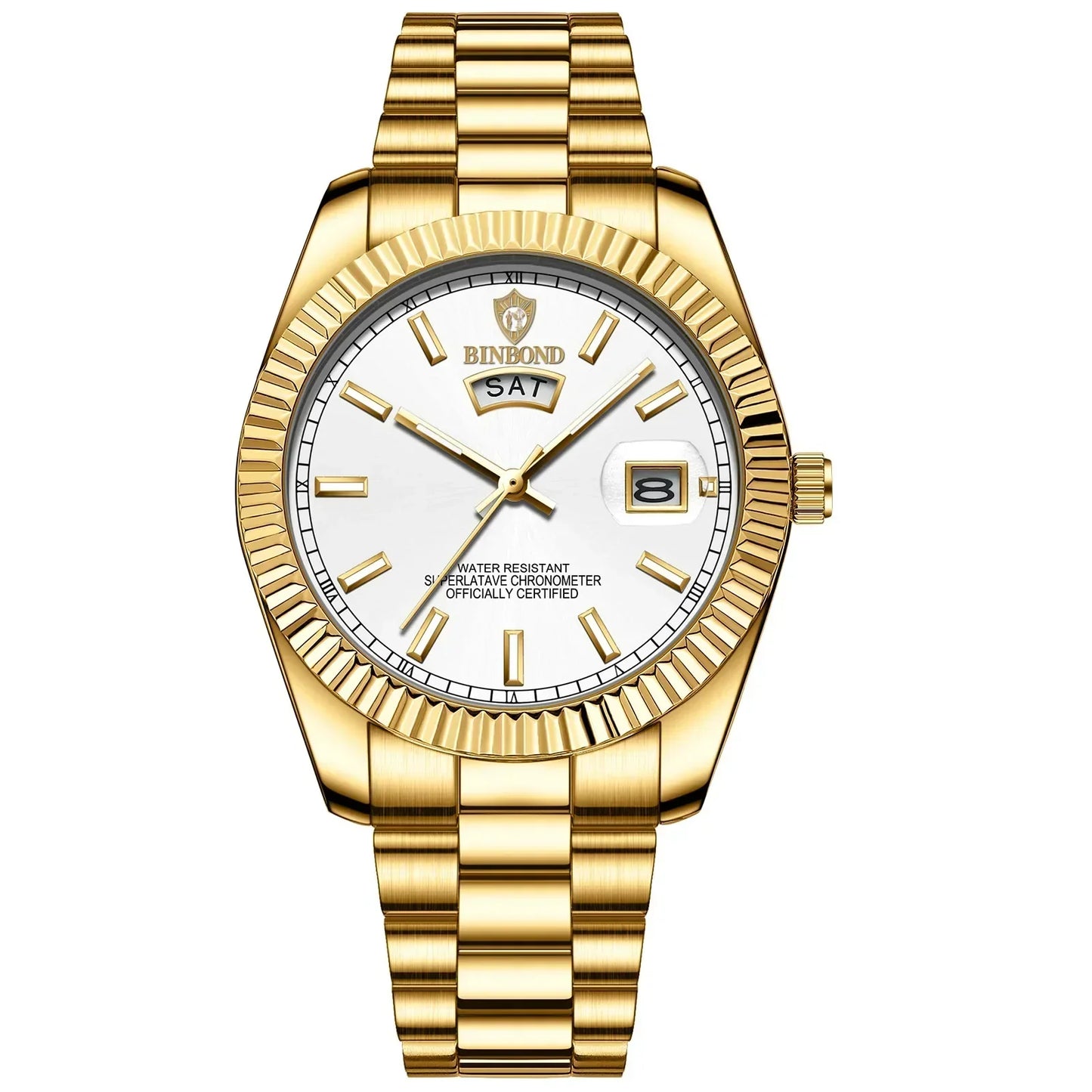 Montre Homme Acier Inoxydable Date