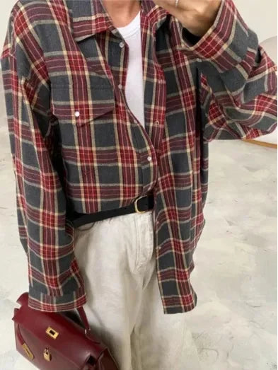 Chemise Flanelle Douce et Chaleureuse pour Hiver