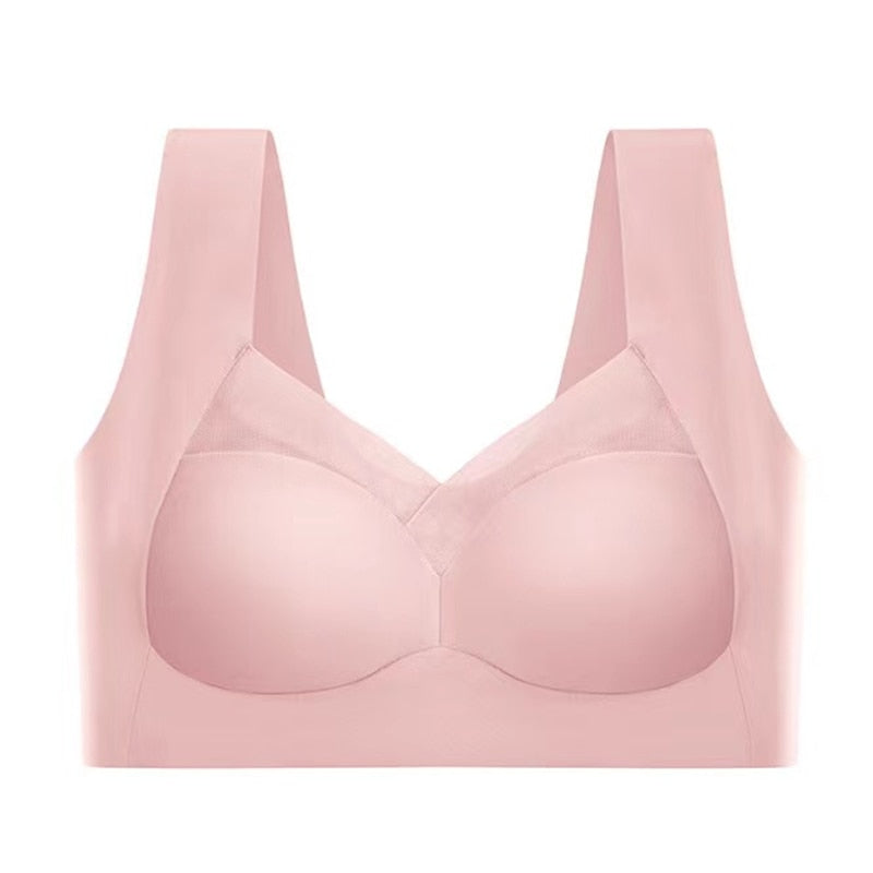 Soutien-gorge confort sans couture femme taille forte