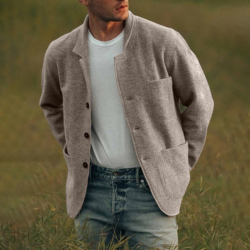 Veste Homme Polaire Réversible pour Automne et Hiver - LuxeStyle