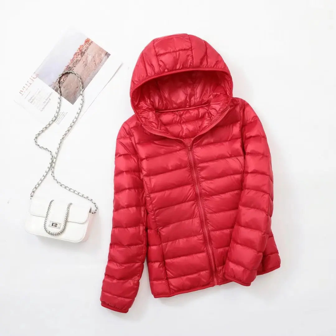 Parka femme polaire bleu foncé