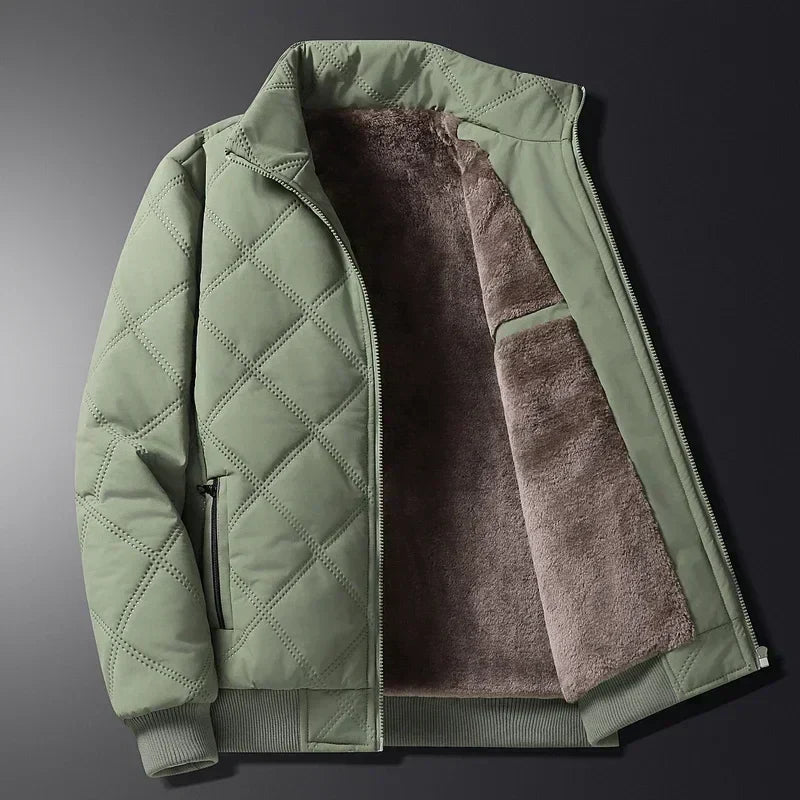 Veste Cuir Doublée Pour Homme - Élégante et Fonctionnelle