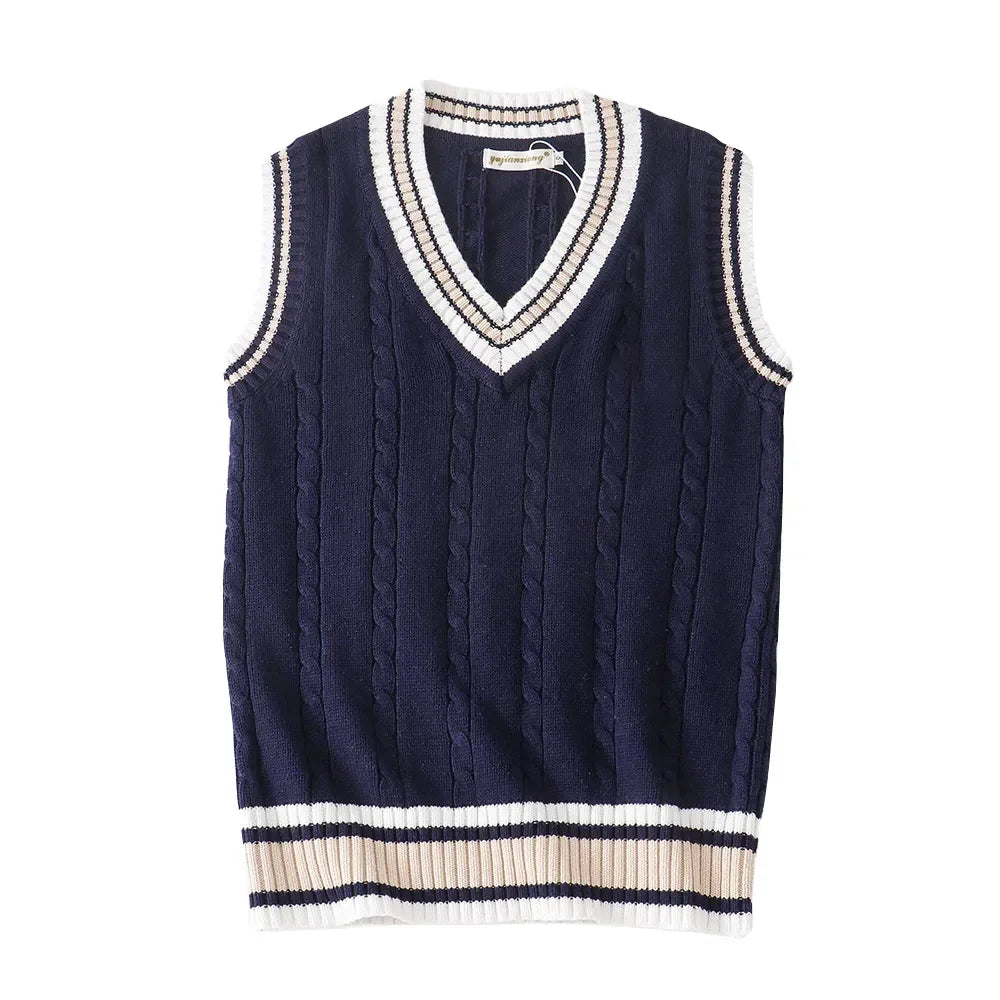 Pulls Col Rond Gilet Tricot Marin pour Homme