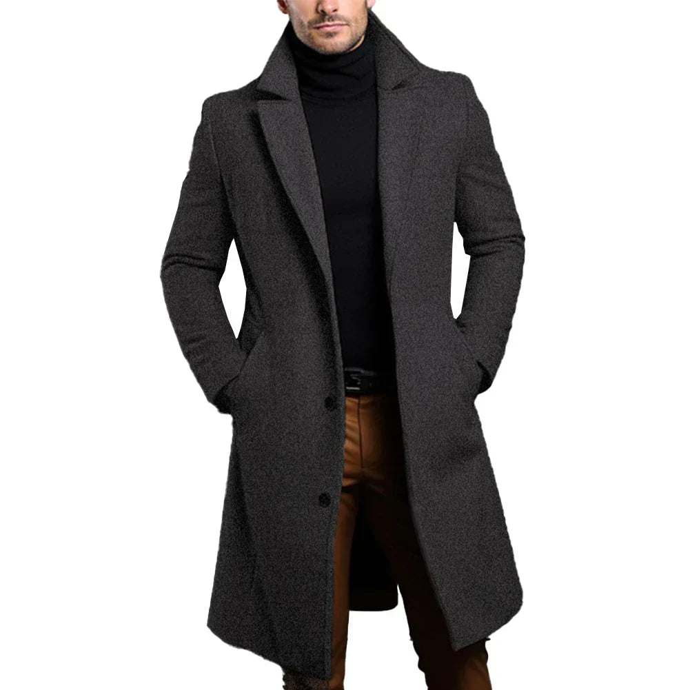 Preston | Manteau Homme Chic | Taille Longue