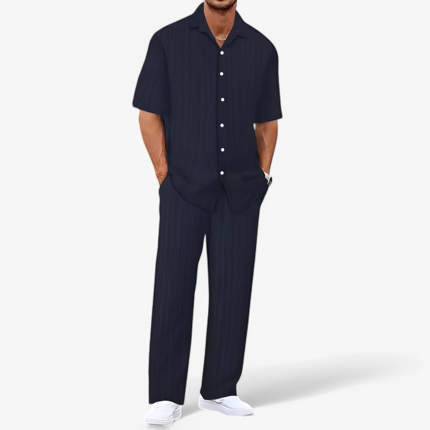 Noah - Costume Homme 2 Pièces Chic et Décontracté