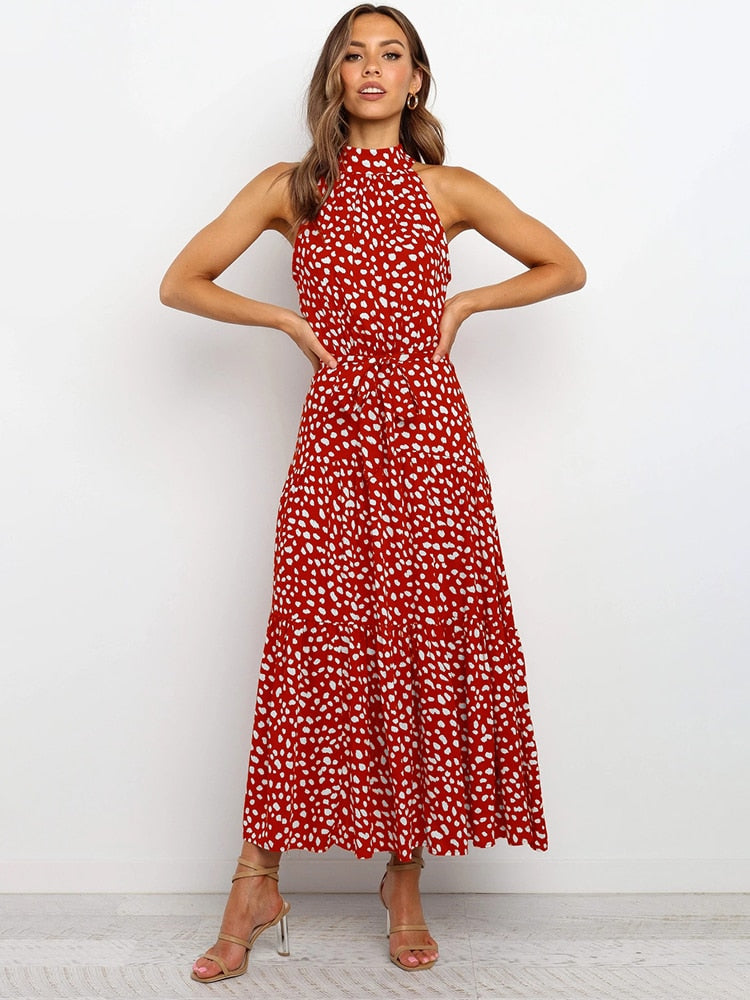 Floryelle™ – Robe Femme Fluide Élégante en Tissu Léger & Respirant