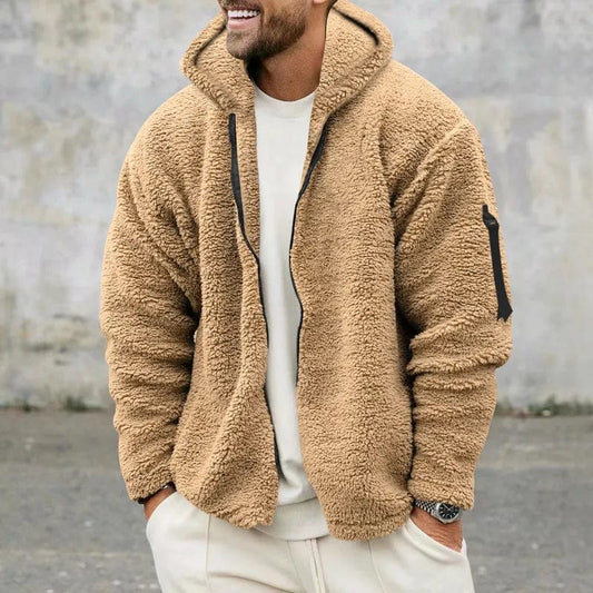 Veste Hivernale Équipée de Capuche et Poche sur Manche pour Adultes - LuxeStyle