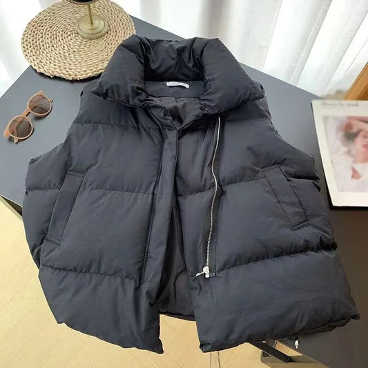 Gilet Douillet sans Manches pour Homme avec Capuche et Poches - LuxeStyle
