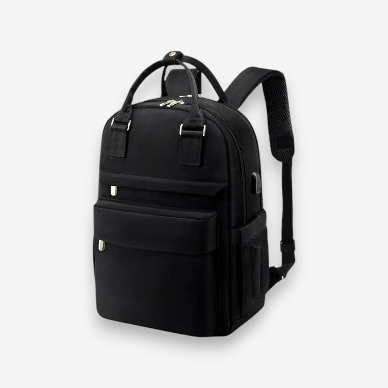Sac à Dos Femmes avec Bandoulières Réglables et Port USB