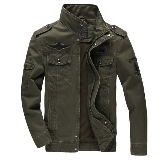 Veste homme safari style aventurier avec poches multiples - LuxeStyle