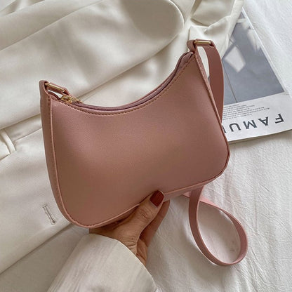 Sac à main coloré en faux cuir pour femme