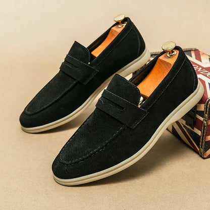 Mocassins Marine Décontractés pour Homme