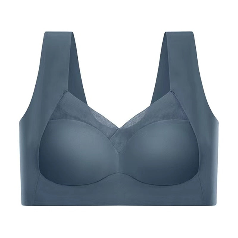 Soutien-gorge confort sans couture femme taille forte